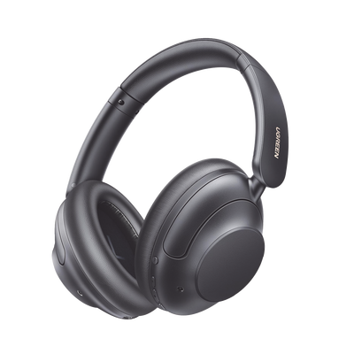 Audífonos Inalámbricos | HiTune Max5 | Bluetooth | 3.5mm | Sonido Hi-Res | Cancelación Activa de Ruido (ANC) de hasta 43dB | Autonomía de 90 horas | Diseño Ajustable | Almohadillas Suaves | Color Negro.