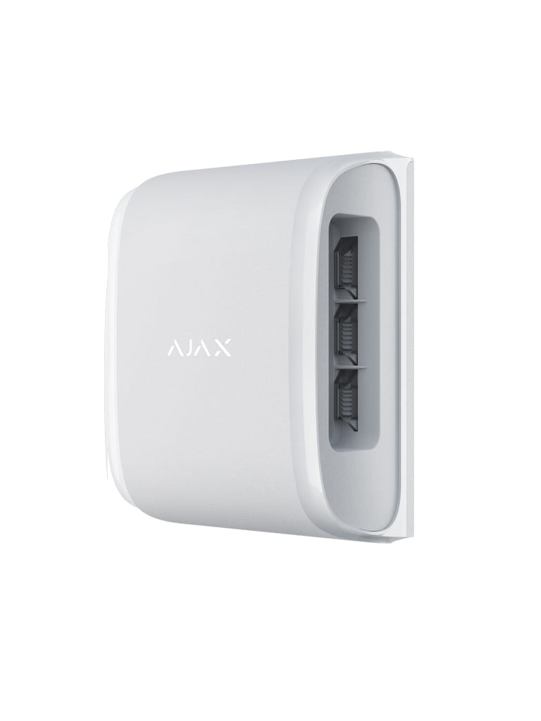 AJAX DualCurtain Outdoor - Detector de movimiento tipo cortina bidireccional e inalámbrico para exteriores