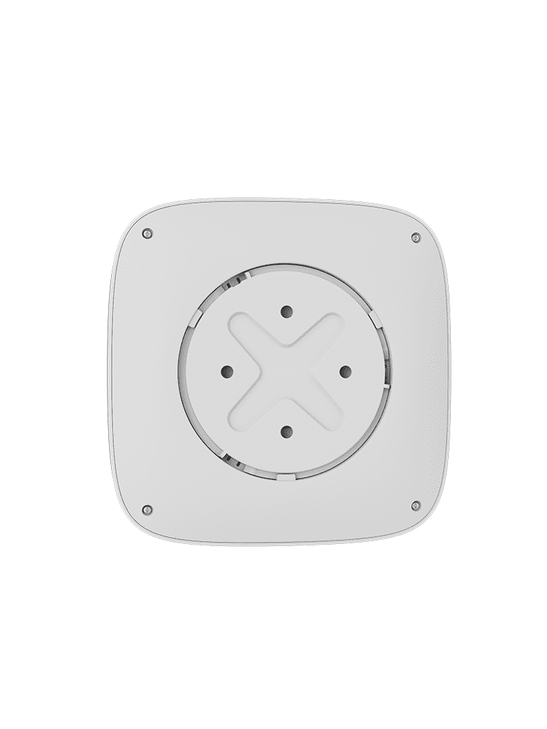 AJAX FireProtect 2 RB (Heat/Smoke/CO) - Detector inalámbrico de incendio con sensores de Calor, Humo y Monóxido de Carbono (CO). Color Blanco #FPRB