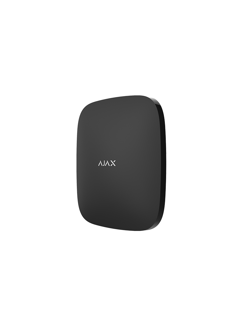 AJAX Hub2PlusB - Panel de alarma conexión Ethernet / WiFi / LTE color Negro / APP "AJAX PRO" iOS y Android / hasta 200 dispositivos / Hasta 100 cámaras / Hasta 200 Usuarios / 2 SIM / Hasta 14h de duración de la batería (28280.40.BL3)