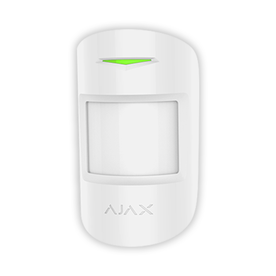 AJAX KIT RESIDENCIAL LIGHT - Panel de alarma Hub2Plus conexión Ethernet / WiFi / LTE, APP “AJAX PRO” iOS y Android , 1 sensor de movimiento, 1 detector para puerta o ventana, 1 control remoto y una sirena interior inalámbrica color Blanco #RESIDENCIAL
