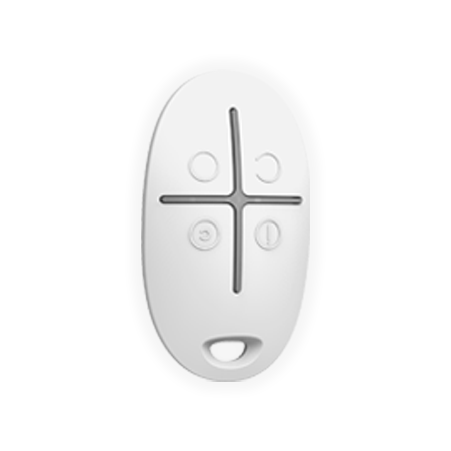 AJAX KIT RESIDENCIAL LIGHT - Panel de alarma Hub2Plus conexión Ethernet / WiFi / LTE, APP “AJAX PRO” iOS y Android , 1 sensor de movimiento, 1 detector para puerta o ventana, 1 control remoto y una sirena interior inalámbrica color Blanco #RESIDENCIAL