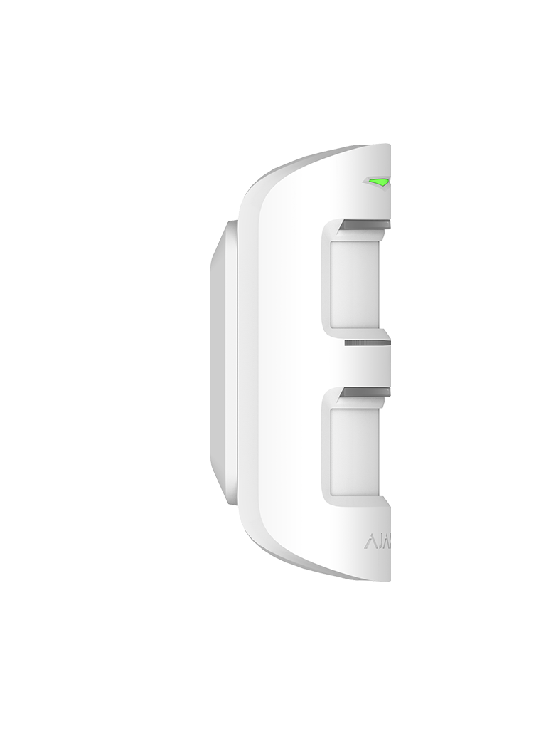 AJAX MotionProtect Outdoor W - Detector de movimiento inalámbrico para exterior con sistema anti-enmascaramiento avanzado. Color Blanco (28302.33.WH3)