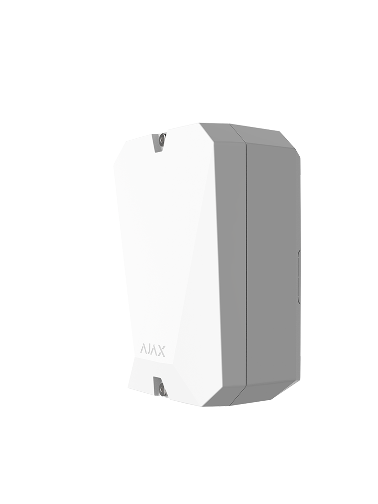 AJAX  MultiTransmitterW - Módulo de integración para conectar detectores cableados a Ajax y gestionar la seguridad a través de la app. Color Blanco (28306.62.WH3)
