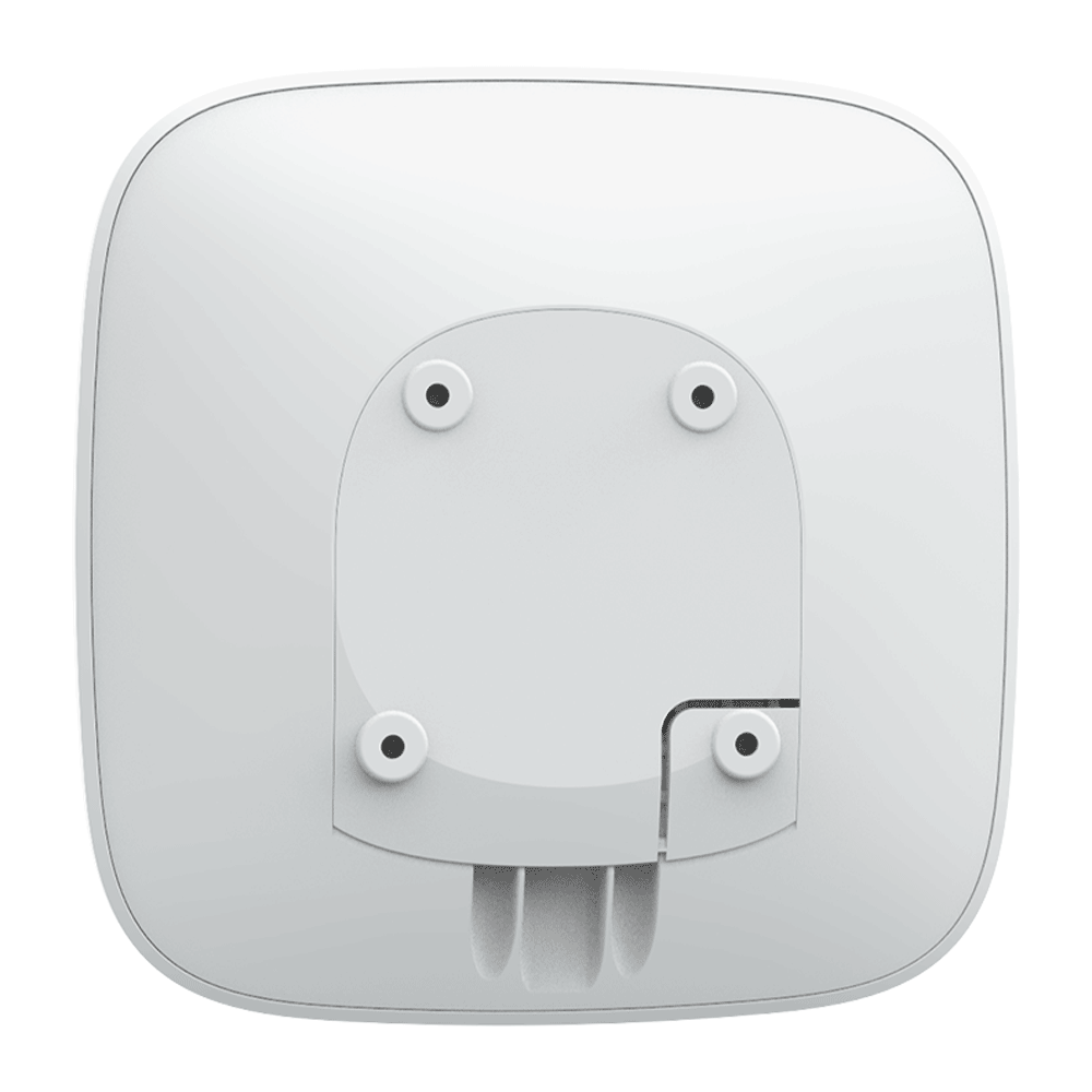 AJAX Hub2PlusW - Panel de alarma conexión  Ethernet / WiFi / LTE color Blanco / APP "AJAX PRO" iOS y Android / hasta 200 dispositivos / Hasta 100 cámaras / Hasta 200 Usuarios / 2 SIM / Hasta 14h de duración de la batería (28281.40.WH3)