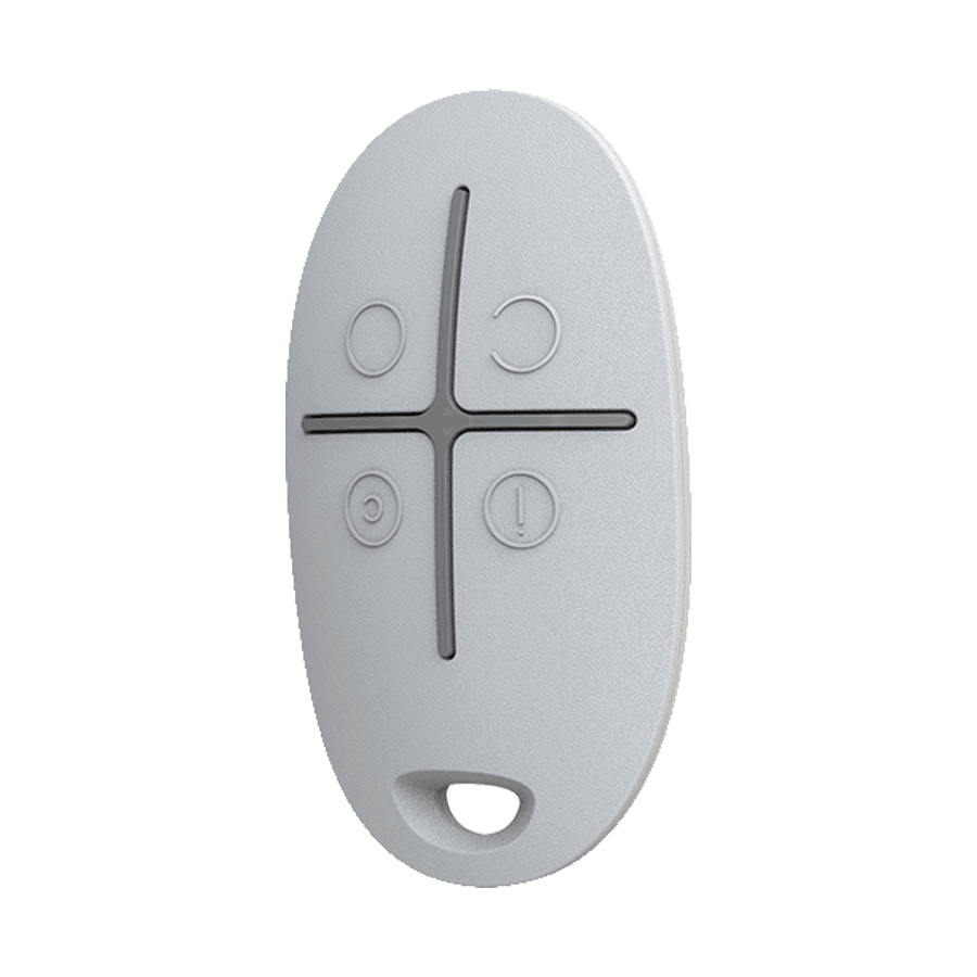 AJAX SpaceControl W - Llavero inalámbrico 4 botones. Color Blanco (28313.04.WH3)