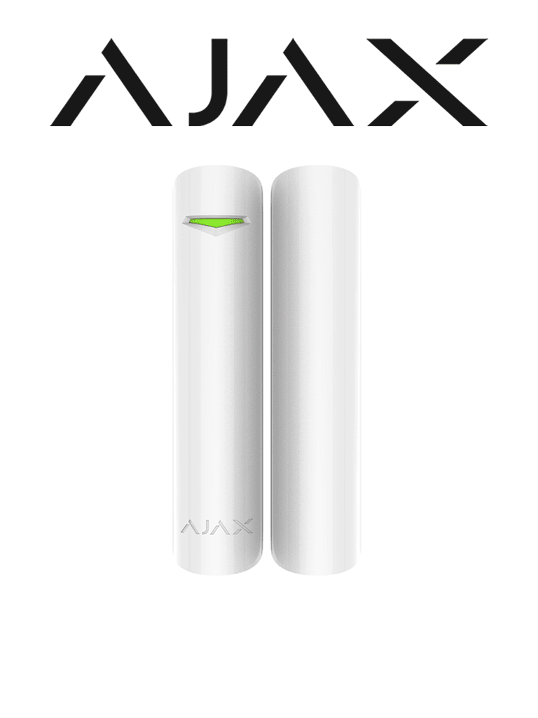 AJAX  DoorProtectPlusW - Detector de apertura, vibración e inclinación inalámbrico. Color Blanco (28269.13.WH3)
