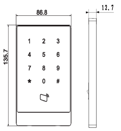DAHUA ASV1001A - Terminal para Visitantes con Lector de código QR/ 13,3 pulgadas/ Pantalla táctil capacitiva y pantalla LCD de 10,1 pulgadas/ 2 Mega cámaras para adaptarse a personas de diferentes alturas/ DSS PRO