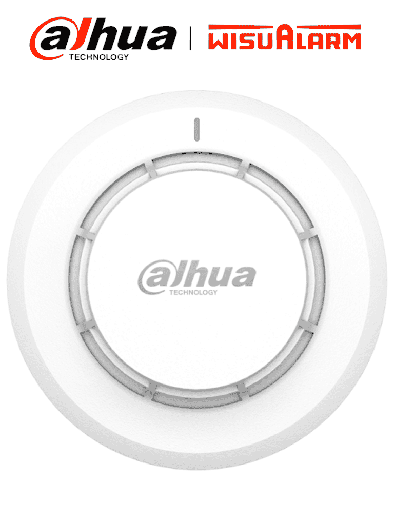 DAHUA WISUALARM DHI-HY-C134 - Detector convencional de Humo de 2 hilos, Sistema inteligente de limpieza, Hasta 150 m² de cobertura, Resistente a la corrosión, Compatible con Panel Convencional de 8 zonas #LoNuevo #Wisualarm