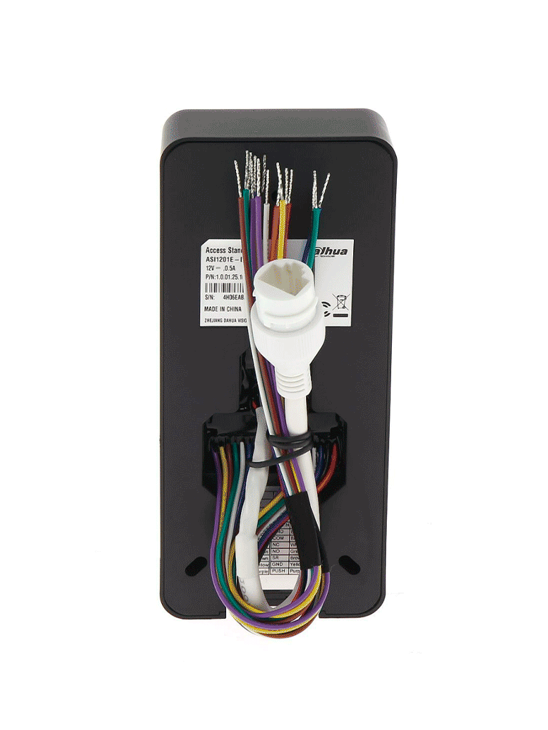 DAHUA DHI-ASI1201E - Control de Acceso Independiente con teclado táctil y lector de tarjetas IC. Capacidad de 30,000 usuarios y 60,000 registros. TCP/IP, soporta lectora esclava Wiegand/RS-485. Con IP66 y desbloquea por tarjeta, contraseña o combinación.