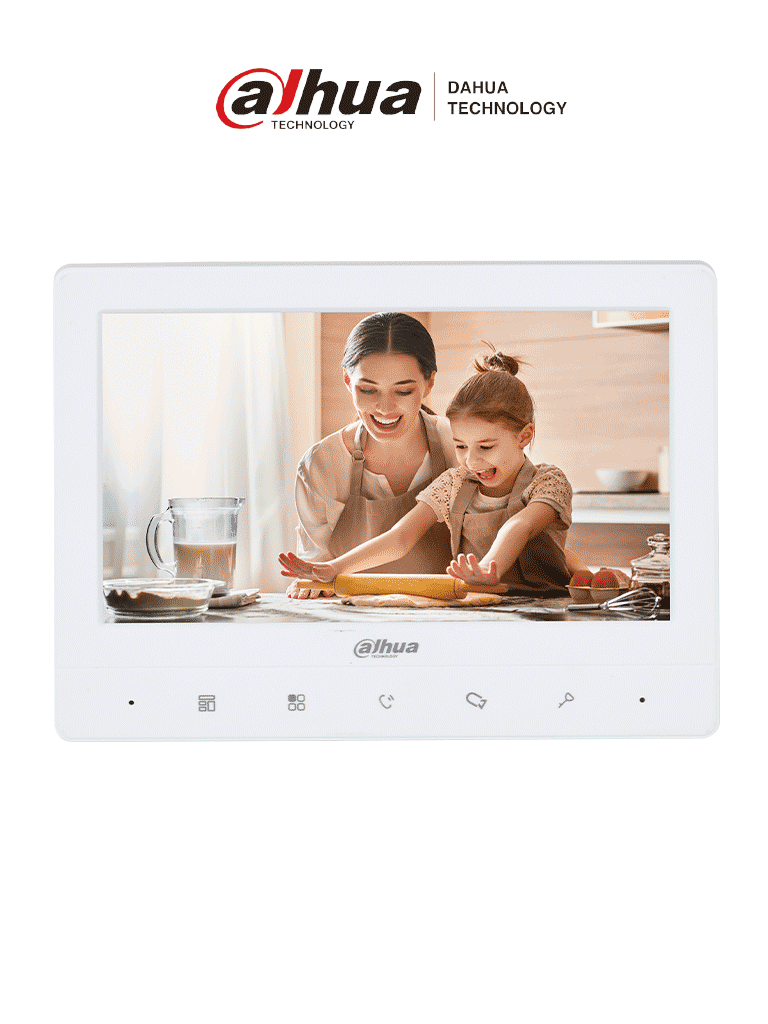 DAHUA VTH1020J- Monitor analógico de 7 pulgadas compatible con KTA01 / KTA02. #VDP