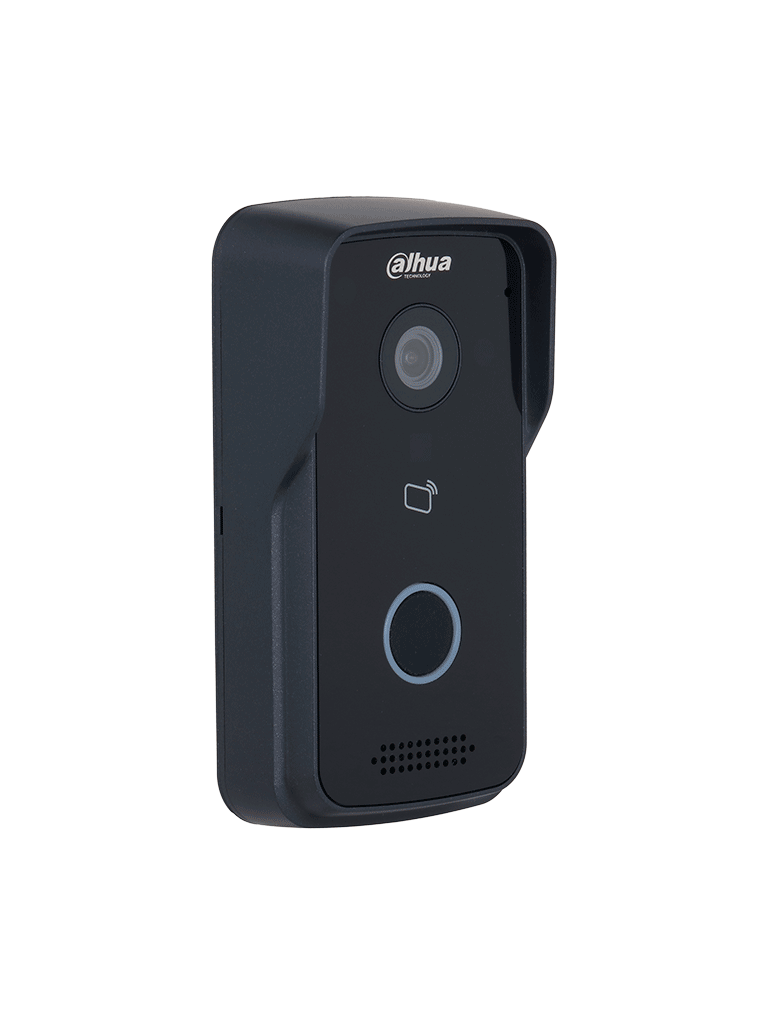 DAHUA DHI-VTO2111D-P-S3 - Frente de Calle de Videoportero IP/ Alámbrico/   Angulo Visión 107 Grados con WDR / Soporta Apertura de Puerta por APP, Tarjeta y desde Monitor/ Uso Exterior IP65/ PoE/ Soporta Hasta 10 Monitores/