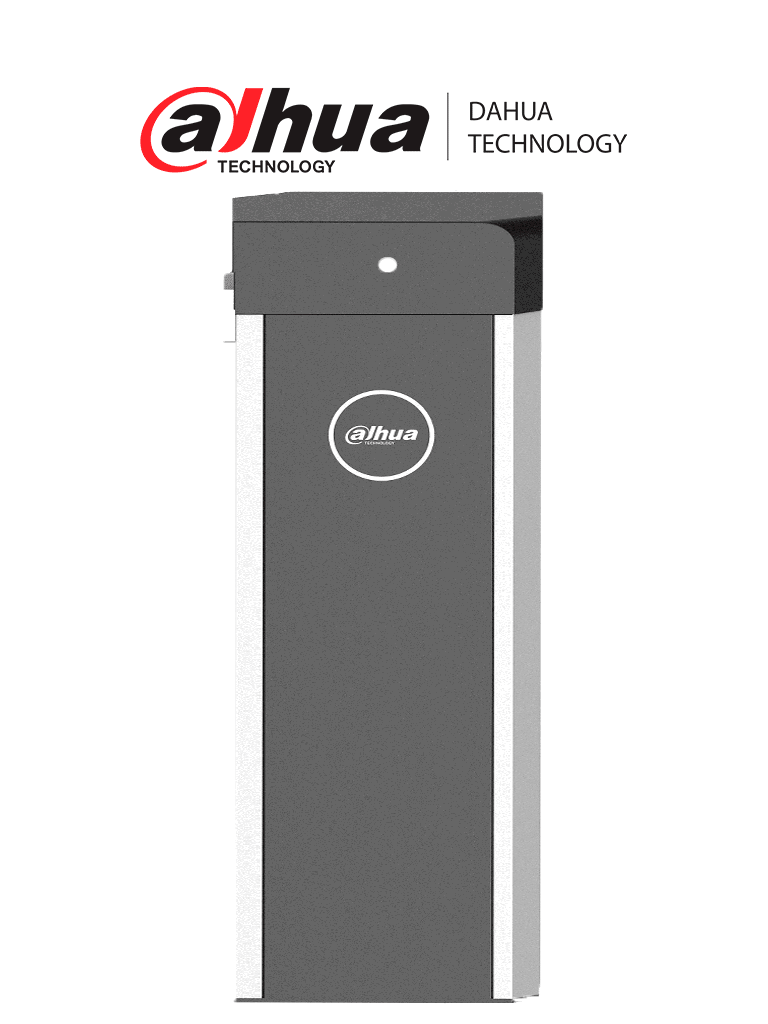 DAHUA IPMECD-3012-RM40 - Barrera derecha, apertura/cierre en 2 s, uso diario ≥ 5000 ciclos, salida de estado OPEN/CLOSE, compatible con controles de acceso Dahua y terceros, sin brazo incluido, 5 millones de ciclos, servomotor de alta durabilidad.