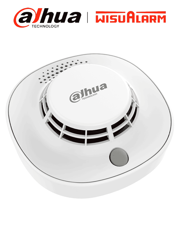 DAHUA WISUALARM DHI-HY-C133 - Detector de Humo Fotoeléctrico Convencional/ 4 hilos/ DC 9V-28V/ Pulso húmedo 12- 24 VCD/ Alarma Visual y Audible/ Buzzer Integrado #LoNuevo #Wisualarm