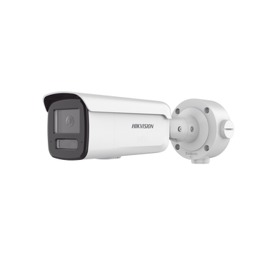 Bala IP 8 Megapixel / Lente 4 mm / Dual Light (60 mts IR + 60 mts Luz Blanca ) / Darkfighter S / Exterior IP67 / WDR 130 dB / 4 Analíticos: AcuSense, Deteccion Facial, Conteo de Personas por Cruce y Zona