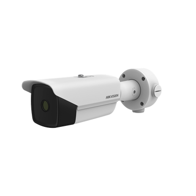 Bala IP Térmica 640 X 512 / Lente 35 mm / Termométrica / Detección de Temperatura / Detección de Fuego /Exterior IP67/ Recubrimiento Anticorrosivo / micro SD