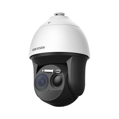 PTZ IP Dual / Lente Térmico 50mm / Lente óptico 2 Megapixel / 36X Zoom / 200 mts IR / WDR 120dB / Exterior IP66