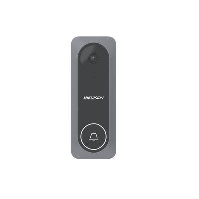 Frente de Calle Adicional para Videoportero TurboHD / 4 Hilos / Resolución 1 Megapixel / Visión Nocturna 3 Metros / 130 Grados de Visión / Exterior / Policarbonato / Compatible con DS-KIS212 / DS-KH2230T