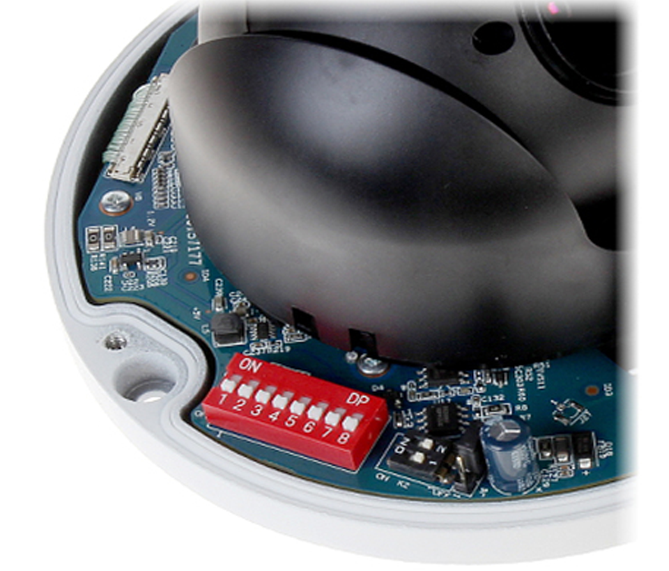 DAHUA SD22204IGCPAK - Camara mini PTZ de 2 MP  HDCVI / 4X Zoom óptico con brazo de pared PFB203W incluido