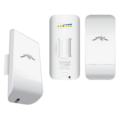 NanoStation LOCO M5 AirMax con antena de panel de 13 dBi, 802.11 a/n (4.9 - 5.8 GHz). - Versión US