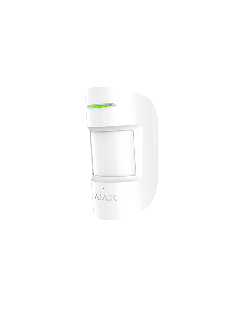 AJAX KIT STARTER - Panel de  alarma Hub2Plus conexión Ethernet / WiFi /  LTE APP “AJAX PRO” iOS y Android , 1 sensor de movimiento y 1 detector de puerta o ventana con entrada auxiliar en color blanco #jul