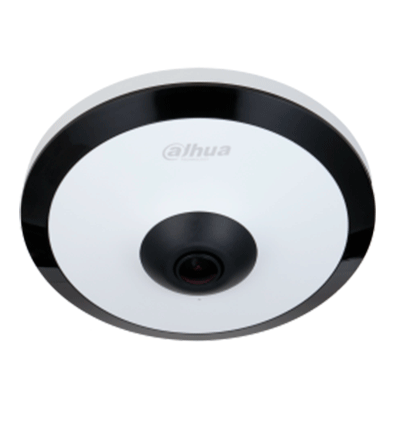DAHUA IPC-EW5541N-AS - Cámara IP FishEye de 5 MP/WinzMind/ IR de 10 Mts/H.265+/ PoE/ WDR Real/ Micrófono Integrado/ Heat Map/ Detección Inteligente/ Ranura para MicroSD/E&S de Alarma/E&S de Audio/ 3D DNR, HLC, BLC/Interior #MDIP #IMD #FAB #DA5 #MCI2 #IPMC