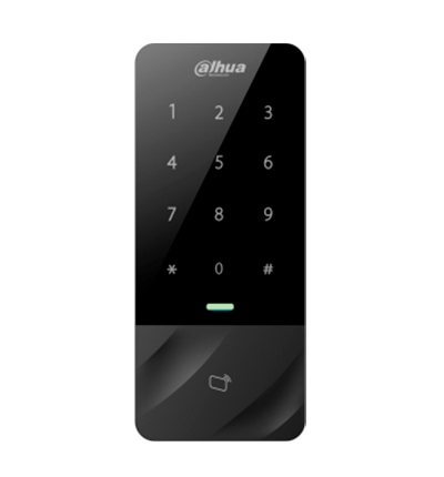 DAHUA ASI1201E-D  - Control de Acceso Independiente con Teclado Touch y Tarjetas ID/ 30,000 Usuarios, 60,000 Registros/ TCP/IP/ Soporta Lectora Esclavo por Wiegand y RS-485/ Uso Exterior IP66/ Desbloqueo con Tarjeta, Pasword o Combinación/ #BuenFinDahua20