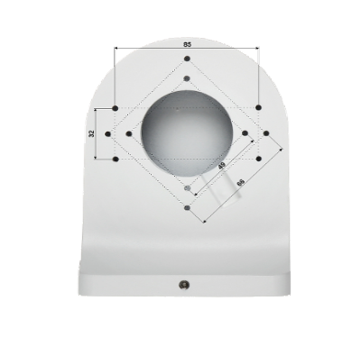 DAHUA PFB204W - Brazo de pared para camaras domo DAHUA /  HDAW1100M /  HDAW1200M /  HDABW2120F /  HDABW2220FM /  HDAW1200EMA