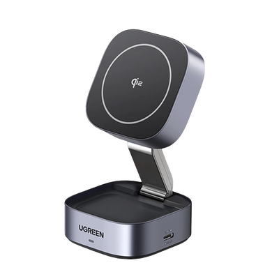 Cargador inalambrico magnetico 2 en 1