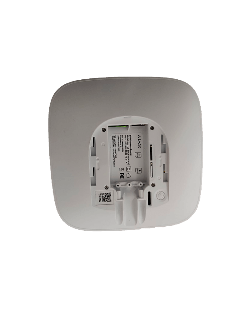 AJAX KIT STARTER - Panel de  alarma Hub2Plus conexión Ethernet / WiFi /  LTE APP “AJAX PRO” iOS y Android , 1 sensor de movimiento y 1 detector de puerta o ventana con entrada auxiliar en color blanco #jul
