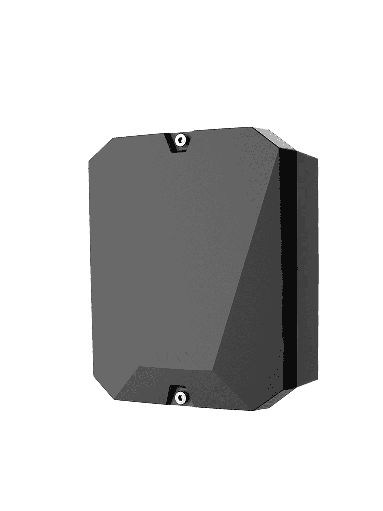 AJAX  MultiTransmitter B - Módulo de integración para conectar detectores cableados a Ajax y gestionar la seguridad a través de la app. Color Negro (28305.62.BL3)