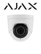 Ajax TurretCam (5 Mp/2.8 mm) - Camara IP Torreta 5 Megapixeles con IA y Micrófono/ H.265/ 25 Fps/ Lente de 2.8mm/ Angulo de 100°-110°/ IR DE 35 Mts/ IP65/ PoE/ WDR/HDR. Color Blanco #NUEVOAJAX