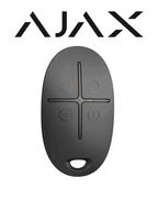 AJAX SpaceControl B - Llavero inalámbrico 4 botones. Color Negro (28312.04.BL3)