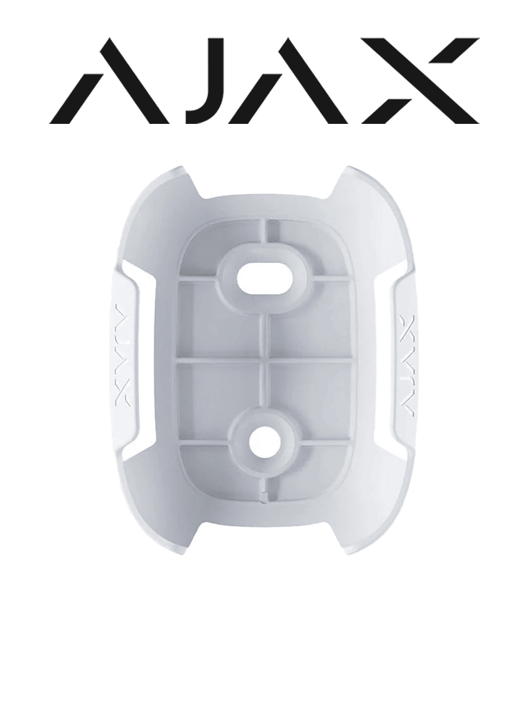 AJAX Holder - Soporte para fijar Button o DoubleButton en superficies. Color Balnco.