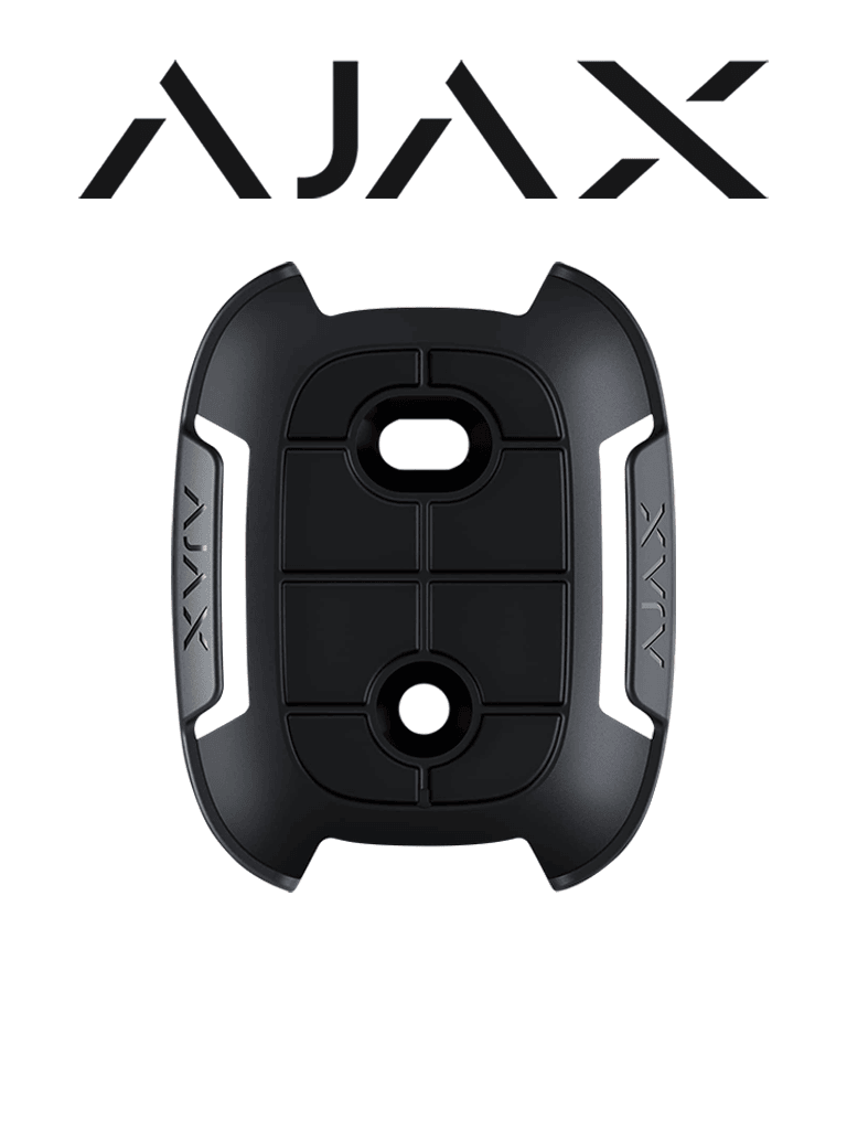 AJAX Holder B - Soporte para fijar Button o DoubleButton en superficies. Color Negro