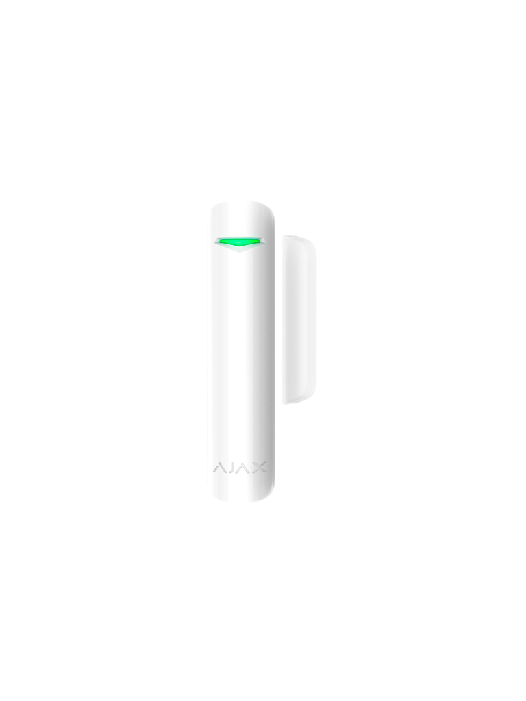 AJAX KIT STARTER - Panel de  alarma Hub2Plus conexión Ethernet / WiFi /  LTE APP “AJAX PRO” iOS y Android , 1 sensor de movimiento y 1 detector de puerta o ventana con entrada auxiliar en color blanco #jul