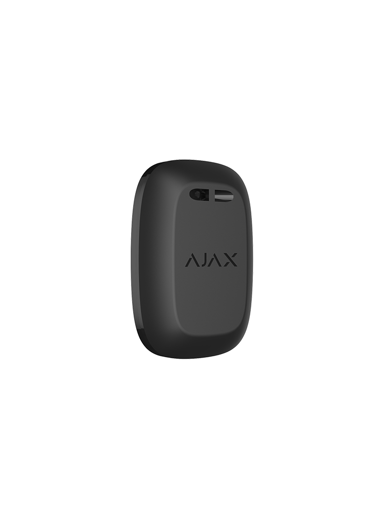 AJAX Button B - Botón inteligente multifuncional. Botón de pánico / Control de dispositivos de automatización / Silenciar alarmas de detectores de incendios. Color Negro (28202.26.BL3) #MCI2 #AJAXBUTTON