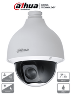 DAHUA SD50225-HC-LA - Camara PTZ Antivandálica de 2 Megapixeles/ 25x de Zoom Optico/ WDR Real de 120 dB/ Starlight/ IP66/ IK10/ BLC/ HLC/ 360 Grados continuos/