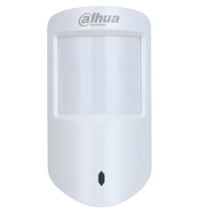 DAHUA DHI-ARD2231-W2 - Detector PIR Inalámbrico Doble Tecnología Interior/ Inmunidad de Mascotas/ Led Indicador/ 3 Niveles de Sensibilidad/ PIR + Microondas/ Alarma de Batería Baja/ #AlarmasDahua #AD