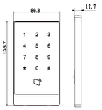 DAHUA ASV1001A - Terminal para Visitantes con Lector de código QR/ 13,3 pulgadas/ Pantalla táctil capacitiva y pantalla LCD de 10,1 pulgadas/ 2 Mega cámaras para adaptarse a personas de diferentes alturas/ DSS PRO