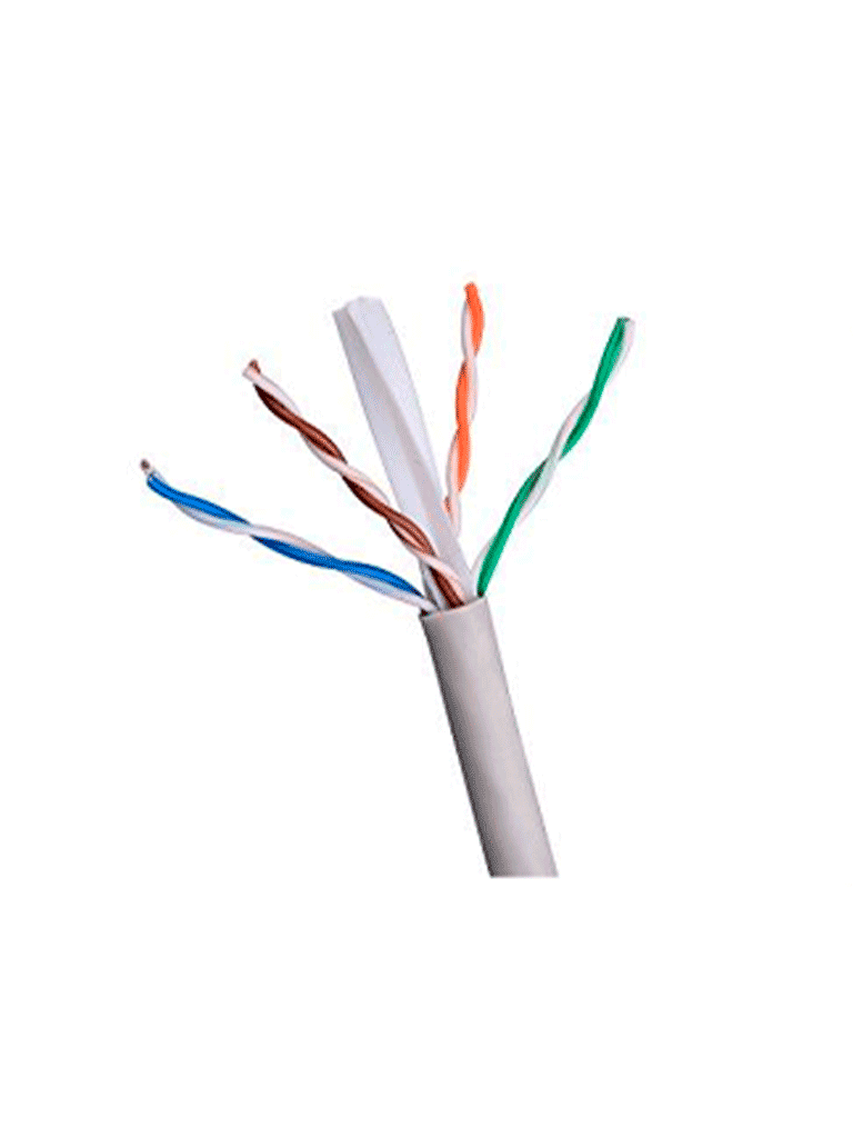 DAHUA PFM923I-6UN-C - Bobina de Cable UTP Cat 6 100% Cobre/ Color Blanco/ 305 Metros/ para Interior/ Ideal para Redes y Video/ Certificado CPR Eca Retardante/ Estandares Q/DXJ 067-2019, EN50575-2014/  LSZH/