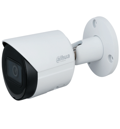 DAHUA IPC-HFW2241S-S - Camara IP Bullet de 2 Megapixeles/ Lente de 2.8 mm/ WizSense/ 107 Grados de Apertura/ IR de 30 Metros/ SMD Plus/ Microfono Integrado/ PoE/ Ranura para MicroSD/ IP67/ WDR Real de 120 dB #SwitchD2
