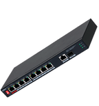 DAHUA PFS3110-8ET1GT1GF-96 -Switch PoE de 10 Puertos/8 Puertos Poe 10/100/1Puerto SFP de1000 Mbps/1 Puerto Uplink de 10/100/1000/ 96 Watts Totales/ Alimentación hasta 250 Mts/Soporta PoE Whatchdog/Puerto Rojo soporta IEEE 802.3bt/#SwitchD2 #REM #MCI2 #RMM