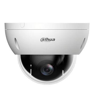 DAHUA SD22204DB-GNY - Cámara IP PTZ de 2 MP / WizSense/ 4x de Zoom óptico/ Starlight / Detección facial/ SMD 3.0/ Antivandálica IK10/ Exterior IP66/  Protección perimetral / Ranura para MicroSD/ PoE/ #HL