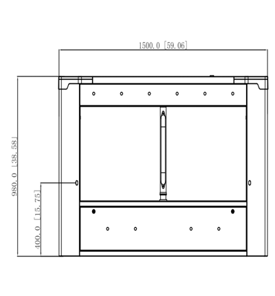 DAHUA DHI-ASGB610K-L - Barrera de Medio Cuerpo/ Carril Izquierdo/ Indicardor Acceso Positivo/ Alarma Sonora/ Velocidad de Cierre Ajustable 0.5-1.6 s/ Ancho de paso 600 mm/ Interior- Exterior Protegido/ Compatible DHI-ASGB620K-D y DHI-ASGB610K-R