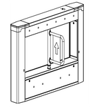 DAHUA DHI-ASGB611K-R - Swing Barrier (Barrera Medio Cuerpo) Derecha/ Servo Motor/ 12 Pares IR/ 20-60 Personas por Minuto/Apertura ajustabel 0.5s-1.6s/ Carril de 600mm/Exterior Protegido-Interior/ Compatible con DHI-ASGB610K-L y DHI-ASGB621K-D