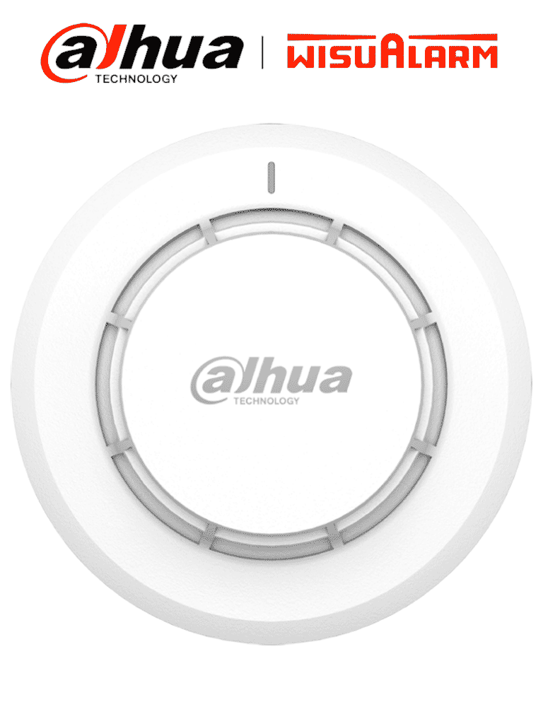 DAHUA WISUALARM DHI-HY-C136 - Detector convencional de Calor de 2 hilos, Detección de calor sensible, Hasta 150 m² de cobertura, Instalación hasta 4 metros de altura, Resistente a la corrosión #LoNuevo #Wisualarm