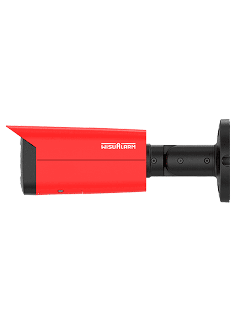 DAHUA WISUALARM HY-FT431LFP-Cámara IP Térmica Detección de Fuego de 4MP/Detector VOx de alta sensibilidad/ Detección Incendio, Alarma de Punto Frio y Caliente/ E&S de Alarma/Ranura de MicroSD, Micrófono, Bocina 70dB/IP67#LoNuevo #Wisualarm #MCI1 #WR #IPW