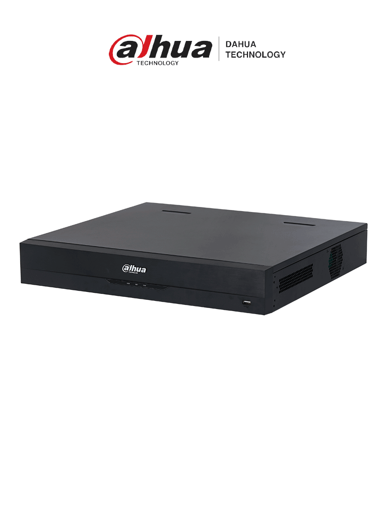 DAHUA DHI-NVR5416-16P-EI -NVR de 16 canales IP4K con tecnología Acupick y WizSense,16 puertos PoE, 8ePoE, y 4 bahías para discos duros. Incluye canales con reconocimiento facial, SMD Plus,soporte para cámaras con IA y protección perimetral #IMD