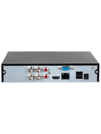 DAHUA KITXVR1B04-I+HFW1200CMA -Kit de 4 canales con cámaras de 2MP y audio. Incluye DVR Cooper-I WizSense con IA y H.265+, 4 cámaras metálicas con micrófono integrado, 4 canales más 1IP o hasta 5 canales IP, 4 canales SMD Plus y accesorios incluidos/